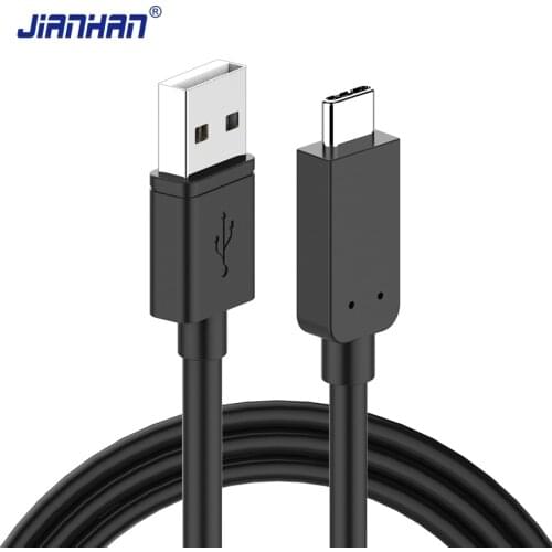 JianHan Type C USB Cable Fast Charging Type-C to USB 2.0 Data Cables for Xiaomi Mi Huawei OnePlus 2 3T Samsung USB C Reversible