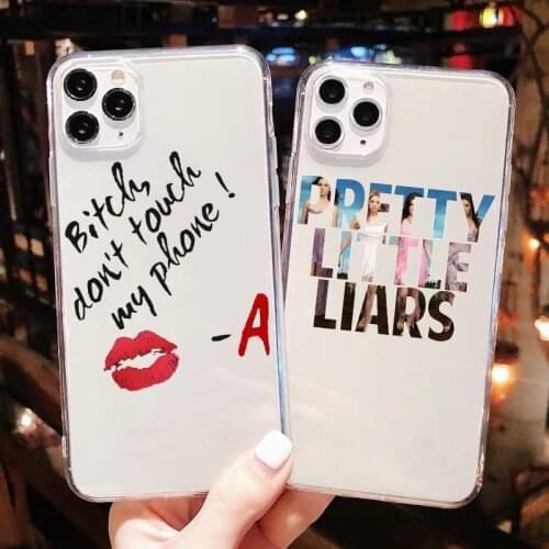 Pretty Little Liars PLL TV Show TPU Soft silicone Phone Case For iPhone SE2020 12mini 12pro max 11pro Max Xs Max 7 8 Plus XR 6s