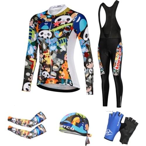 Pro Cycling Jersey Set Long Sleeve Breathable MTB Bike Clothes Wear Bicicleta Clothing Ropa Maillot Ciclismo BMX Bisiklet Suit