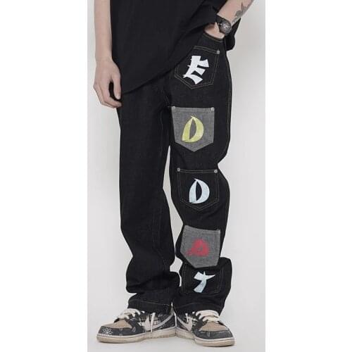 Qiqichen Mens Autumn Jeans