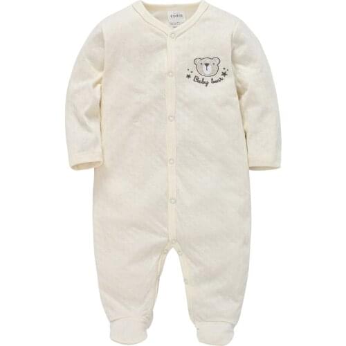 Cartoon New Baby Girl Rompers Infant Boys Jumpsuit Roupas Bebe De Cotton Newborn Body Suit Baby Pajama Kids Cartoon Jumpsuits