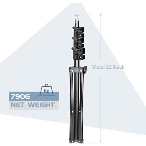 Photography Studio Adjustable 190CM Light Stand Tripod 1/4 Screw Head For Camera Photo Lamp Bracket Holder Soft box Ring Light