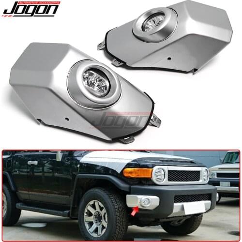 Car Styling LED Fog Light Lamp DRL Daytime Running Light Driving Light Kit For Toyota FJ Cruiser XJ10 2006-2020 Accessories
