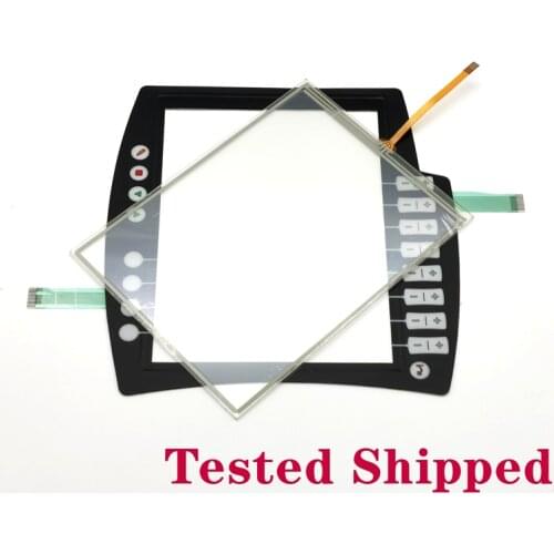 Touch Screen Glass for KUKA KRC4 00-168-334 KR C4 00-168-334 KRC4 00-189-002 KR C4 00-189-002 teach pendant + Membrane Keyboard