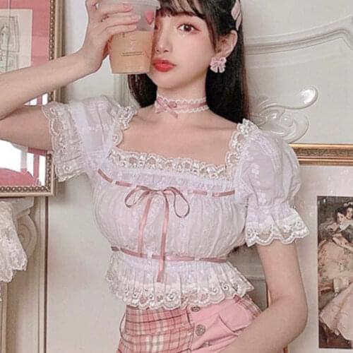 Розовые блузки UVRCOS China At AliExpress