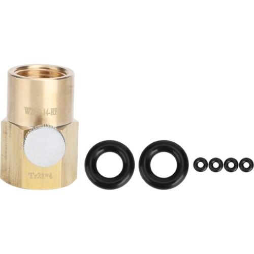 High Quality Tr21x4 To W21.8-14-RH CO2 Adapter Soda Water CO2 Cylinder Adapter Inflation Valve Connector Tool Stable Performance