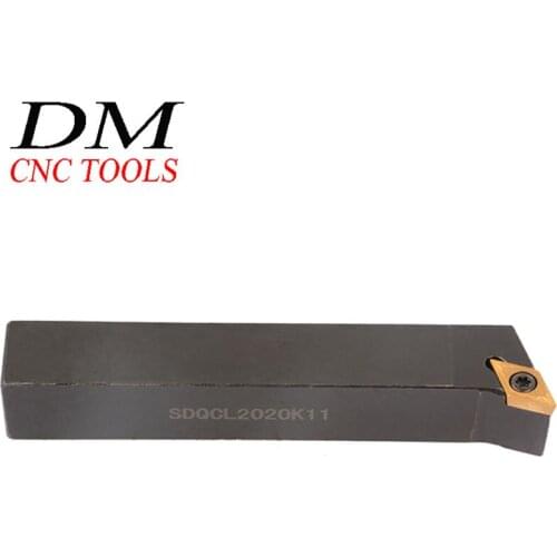 1PCS SDQCL 1212H07/1212H11/1616H11/2020K1 lathe External Turning Tool Holder Holder CNC lathe cutter Turning accessories