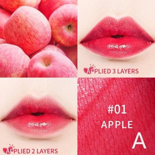 1Pc Sexy Lip Glaze Matte Mirror Lipstick Waterproof Cup Makeup Cheek Lipstick Coloring Lip Nonstick Cosmetic Lasting Eyes E G3A4