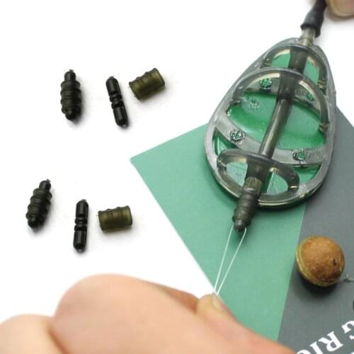 10PCS Quick Change Beads Carp Match Fishing Tackle Hook Links Method Feeders Carp Fishing Accessories Tackle