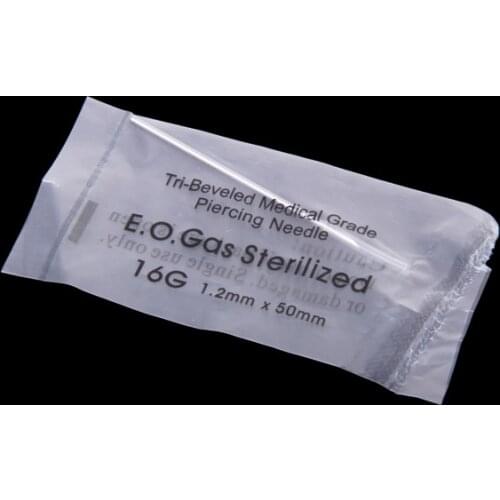 316L Steel Body Piercing Pierce Tattoo Needle 12G,13G,14G,15G,16G