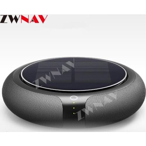 Solar car air purifier negative ion purifier car air purifier home use car use