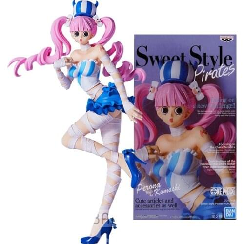 Bandai One Piece Garage Kit Prize Figure Glasses Factory One Piece Collection Model SSP Perona A 16100