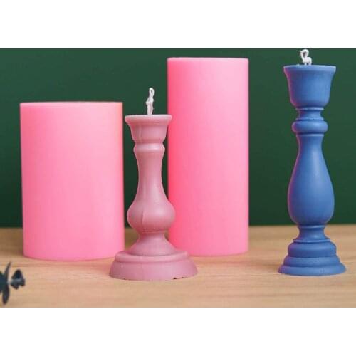 Big Promotion Silicone Mold Retro EU-style Candle Holder Mould Handmade Silicone Mold For Home Decoration DIY Craft For Gifts