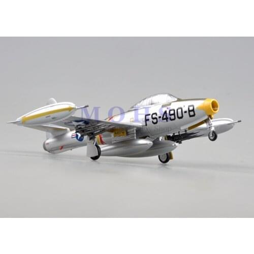 EASY MODEL 37105 1/72 Assembled Model Scale F84 Finished Model Airplane Scale Aircraft F-84 Thunderjet