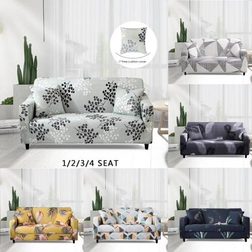 Stretch Sofa Cover Elastic Couch Covers Slipcovers for Sectional L-shape Corner Sofas Slipcovers for Living Room