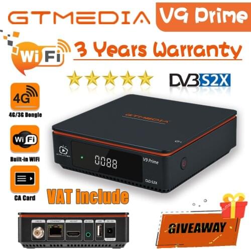 DVB-S2 Gtmedia V8 Honor satellite receiver Full HD GT Media V8 Honor Built in wifi upgraded from GTmedia V8 nova V9 super no app