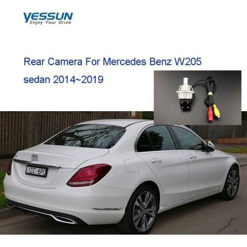 Yessun accessoires For mercedes w205 Car Rear View Camera Reverse Camera IP67 DC 12V For Mercedes Benz W205 sedan 2014~2019