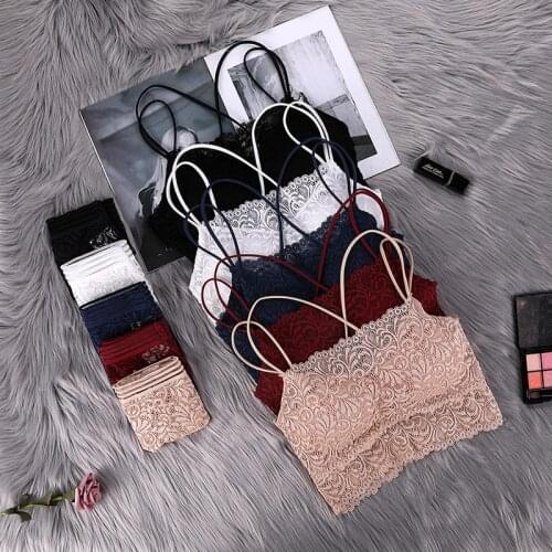 Transparent Lace Bra and Panty Set Women Sexy Lingerie Intimates Ladies Underwear Bra & Brief Sets Solid Color Bralette 2020