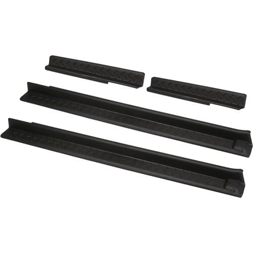 Door sills Car Pedal Scuff Plate Entry Guards-Black For Jeep Wrangler JK 4 Door 2007-2018 Door Entry Sill Protector Plate Guard