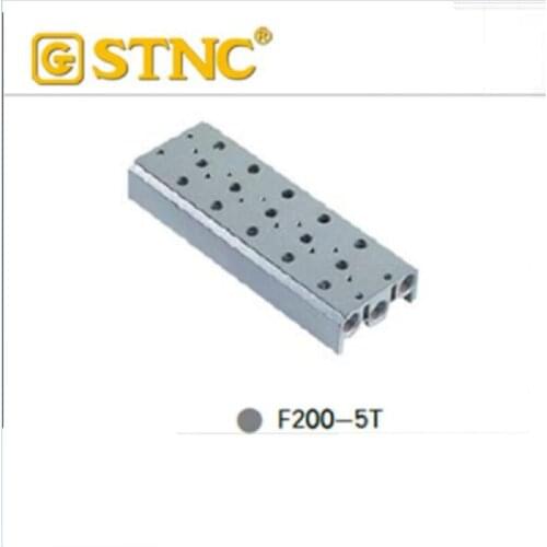 Multi Option 1T~20T STNC Mnaifold FG2521-08 Solenoid Valve Base Bord F200-5T F200-6T F200-8T F200-10T F200-12T F200-15T F200-20T