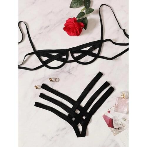 New Hot Sale Fashion Womens Lingerie Set Sexy Nightwear Underwear Sleepwear G-string Babydoll Lace Lingerie