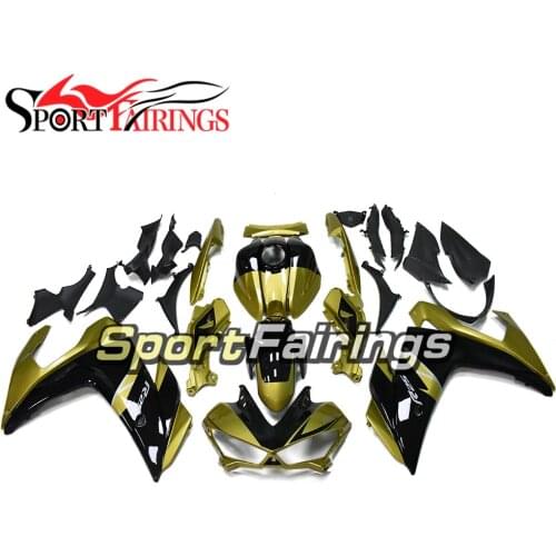 New Full Fairings For Yamaha R3 2016 R25 2015 2016 Injection ABS Plastic Motorcycle Fairing Kit Cowlings Gloss Gold Black Covers