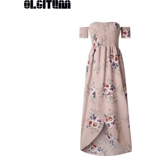 OLGITUM Floral Summer Dresses