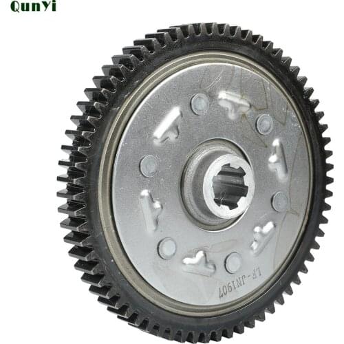 Motorcycle 67 tooths Manual Clutch Primary Gear For lifan125cc LF 125cc Kick Starter Horizontal Engines Dirt Pit Bike