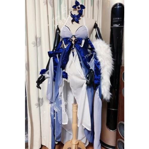 [Customized] Anime Azur Lane Shinano Chinese Cheongsam Sexy Party Dress Any Size Cosplay Costume Women Halloween Free Shipping
