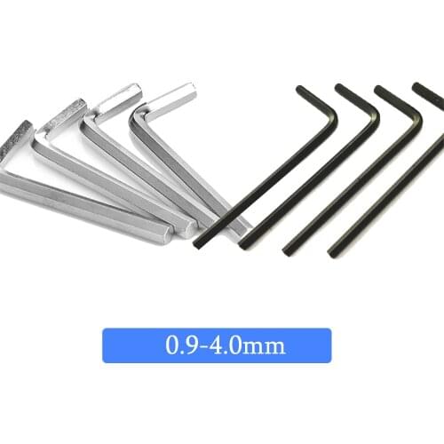 Hex Wrench Small Allen Key Set Hexagon Hexagonal Key 1.5mm From 1/2 1.25 Bicycle L Handle Small Allen Computer Phone Hex Wrench