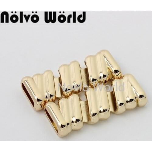 10-50pcs 59*21mm 15mm inner tubular metal clip for chain bag decoration bag strap hardware factory
