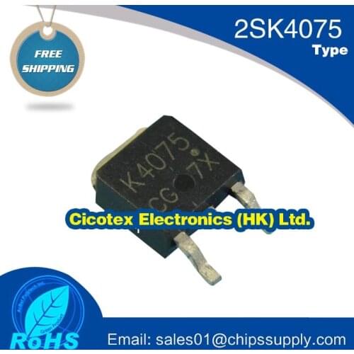 10pcs/lot 2SK4075 4075 TO-252