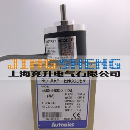100% New Original Autonics Rotary Encoder E40S6-600-3-T-24