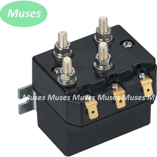 200A 12Vdc coil dc voltage control waterproof dc magnetic contactor motor reversing contactor for electrical winch motor