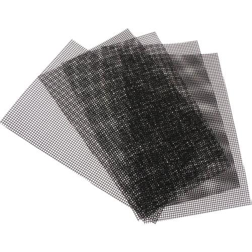5 Pcs Flower Pot Hole Mesh Pad Bottom Grid Mat Drainage Netting for Bonsai, 30 x 20 cm