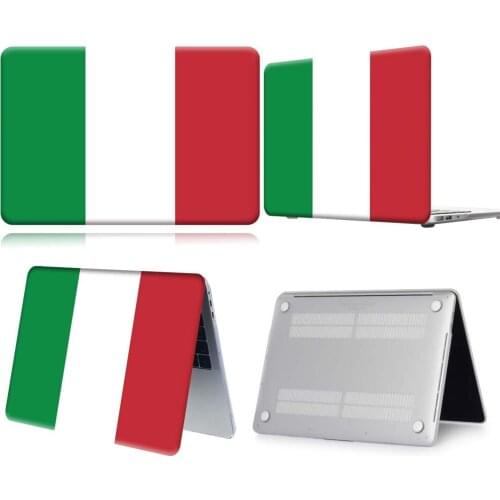 Italian Flag Pattern New Touch Bar Laptop Case For Apple Macbook 12/Air 11 13 A2337/Pro 13(A2251 A2289) 15 16 /Pro 13 A2338
