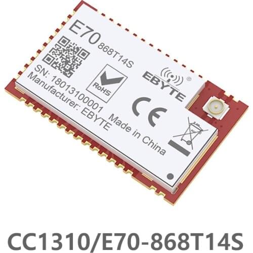 COJXU E70-868T14S CC1310 SoC UART RF module Wireless Transceiver Transmitter Receiver 1.5km 868MHz communication module