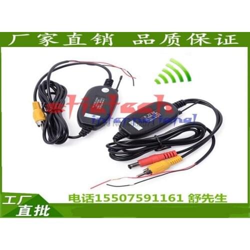 By dhl or ems 10pcs 2.4G Wireless receiver Kit for Car DVD Monitor Rear View Camera Reverse Backup Rearview