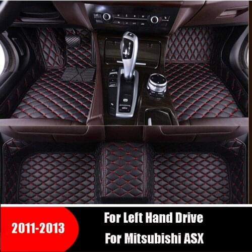 For Mitsubishi ASX 2013 2012 2011 Car Floor Mats Custom Carpets Rugs Auto Interior Accessories Foot Pads Protecter Decor
