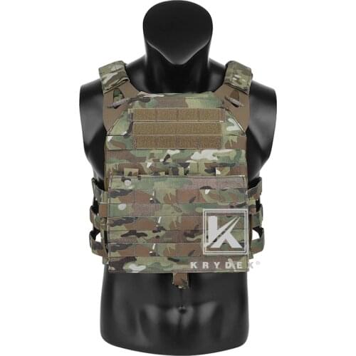 KRYDEX JPC2.0 Tactical Vest Assult Lightweight Body Armor Adjustable Cummerbund Jumpable Plate Carrier Combat Vest + MOLLE Panel