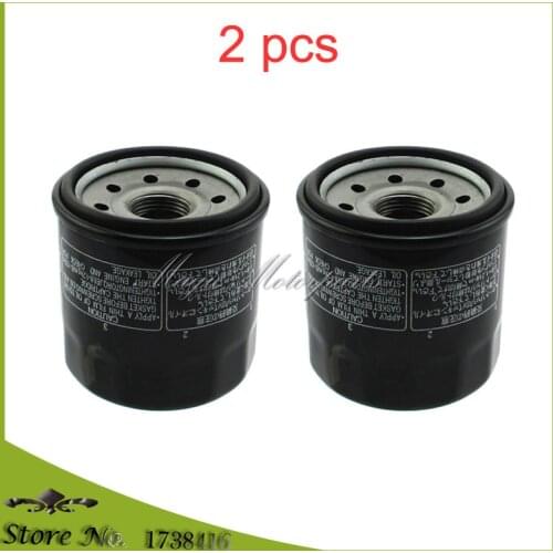 2x Oil Filter For Honda 15400-PFB-014 15410-MCJ-000 15410-MCJ-003 15410-MCJ-505 15410-MFJ-D01 Fit GCV530 GXV530 ES6500 H4514H