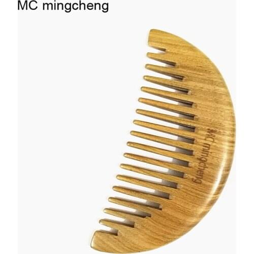 MC Brand New Small Wooden Comb Green Sandalwood Comb Hair Brush Styling Tools Hair Care Comb For Hair Combs Hair Care & Styling