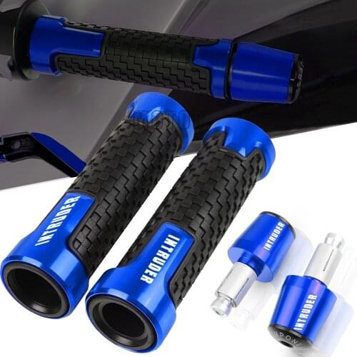 Motorcycle 7/8" 22MM Handlebar Grips Handle Bar Cap End Cap Plug For Suzuki INTRUDER 1400 1500 800 1990-2004 2003 2002 2001 2000