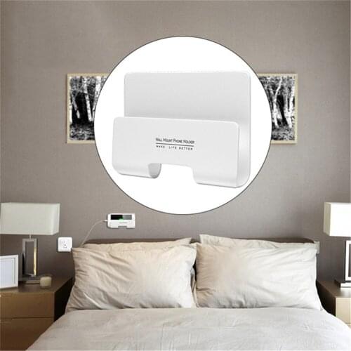 Wall Phone Charging Bracket Innovative Stickup Phone Tablet PC Wall Charging Shockproof Fixing Bracket Holder Grip Holder Stand