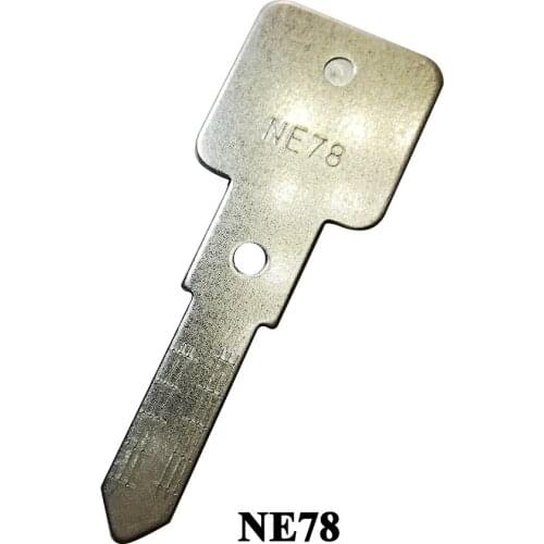 Lishi 2in1 scale key plate NE78 Engraved Line Scale key blade Shearing Teeth Blank Car Key Cutting Teeth Blade