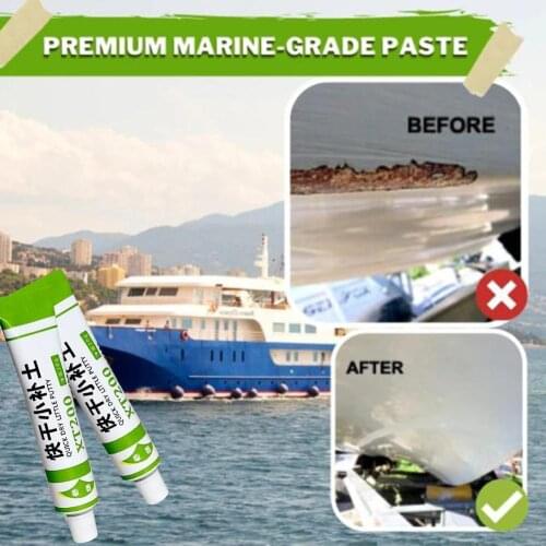 Fiberglass Boat Repair Paste Quick-drying Putty Paint Scratch Gray Agent Eye-filling Repair Repairing Paint R4V2