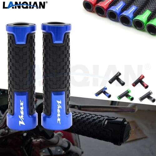 For Yamaha VMAX 1200 1700 7/8 22MM Motorcycle Handlebar Grips Hand Bar Grips V-MAX VMAX 1200 1700 1985-2018 CNC Accessories