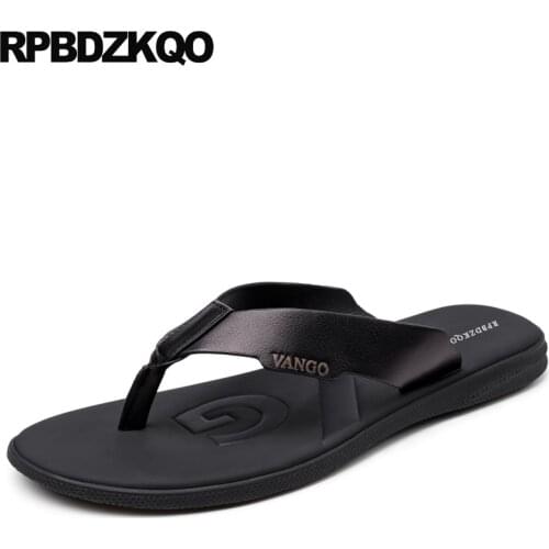 Soft casual fashion native 2019 slides designer shoes slippers black slip on flip flop men sandals leather summer beach flat