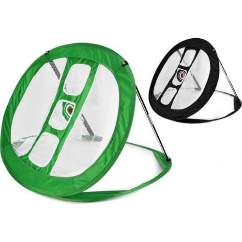 Foldable Golf Practice Cutting Net Waterproof Pitching Cage Mat Training Aid golf training putting mat Golf Training Aids