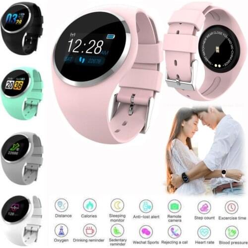 Men Women Smart Watch Sport Tracker Fitness Bracelet Heart Rate Monitoring Phone Mate Message Push for Samsung iPhone LG